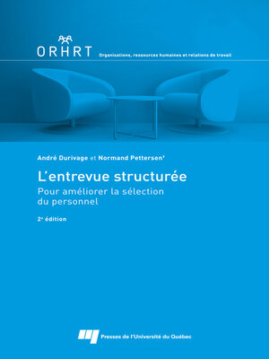 cover image of L'entrevue structurée, 2e édition